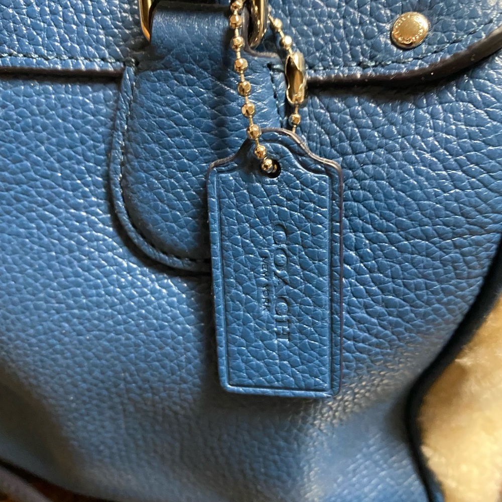 MINI BENNETT SATCHEL IN SHEARLING AND LEATHER (COACH F36689) - Picture 9 of 11
